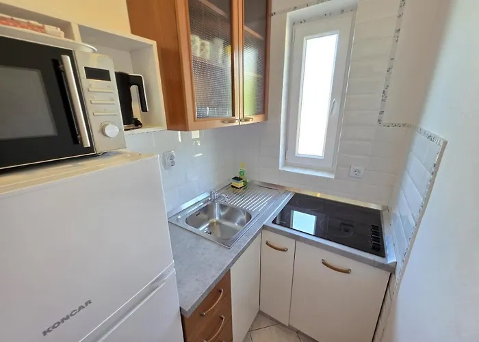 Blaz 3 - 5 Pax, Terrace With Sea View, 150 M From The Novi Vinodolski